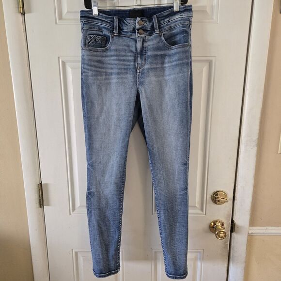 Buckle Denim - Buckle Black Skinny Jeans Fit No 75 High Rise Shaping Stretchy Womens 29x30